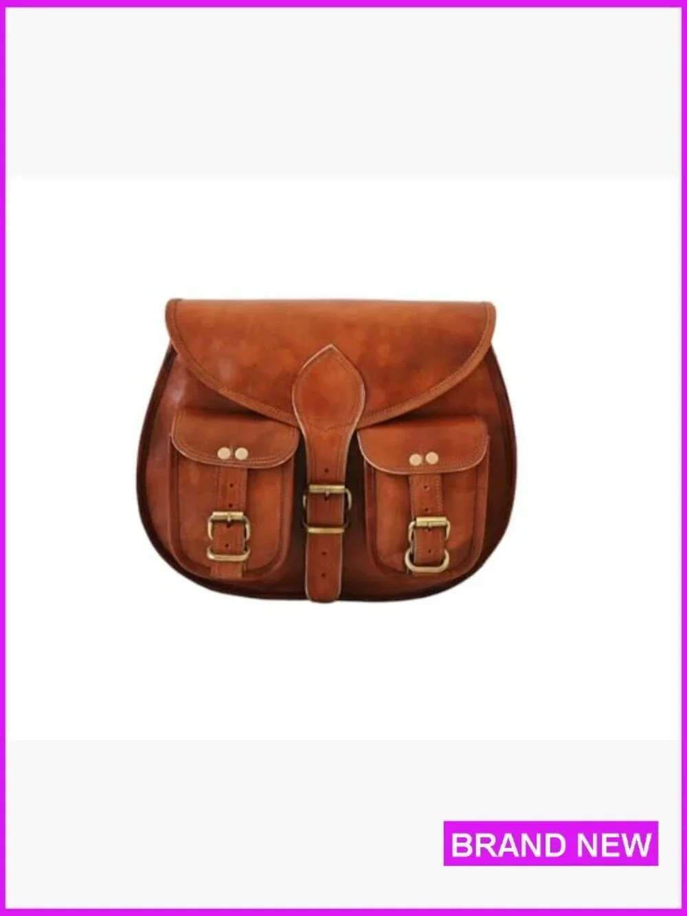 Vintage Style Genuine Leather Hobo Crossbody Bag Travel Ladies Shoulder Purse
